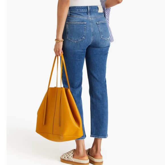 Paige High Rise Sarah Straight Jeans - Picture 3 of 10